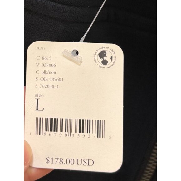 NWT Fp Movement Hooded Jacket Black L Oversized - Picture 9 of 11